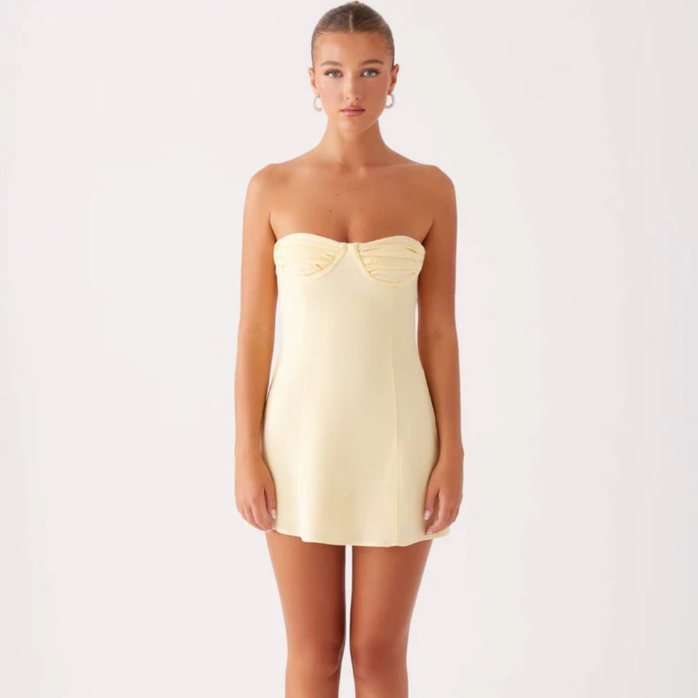 Peppermayo Bindi Mini Dress - Yellow